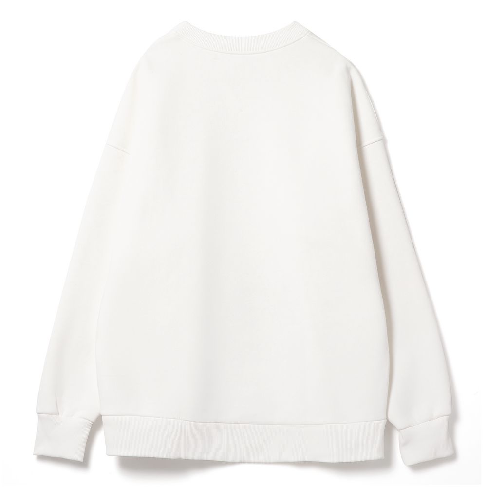 Свитшот оверсайз унисекс True Self, молочно-белый-3