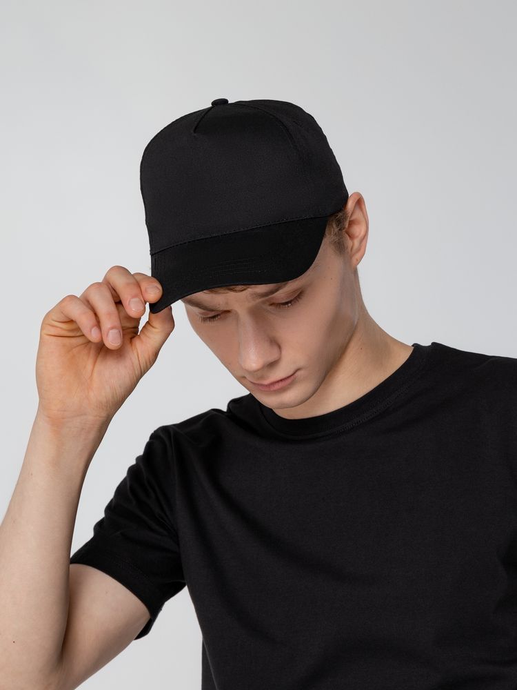 Бейсболка Promo, черная-2