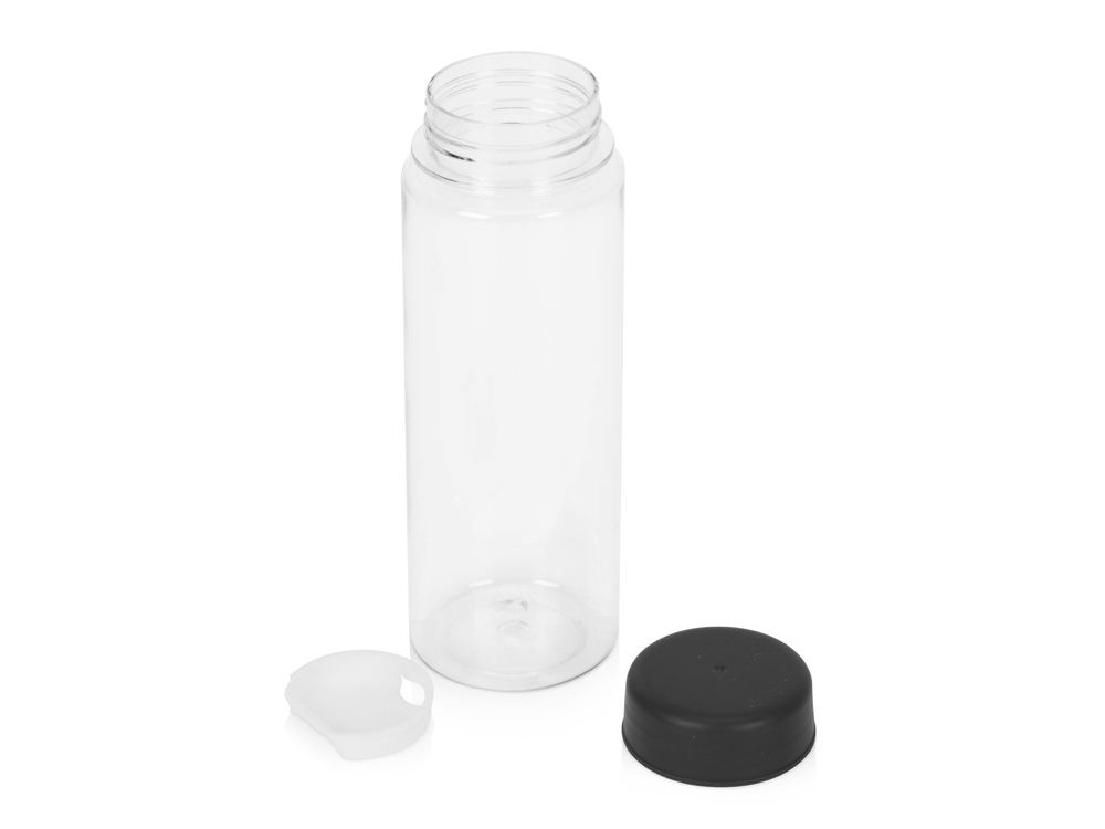 Бутылка для воды Candy, PET, черный-3