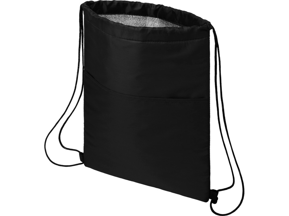 Сумка-холодильник Oriole на шнуровке на 12 банок, черный-4