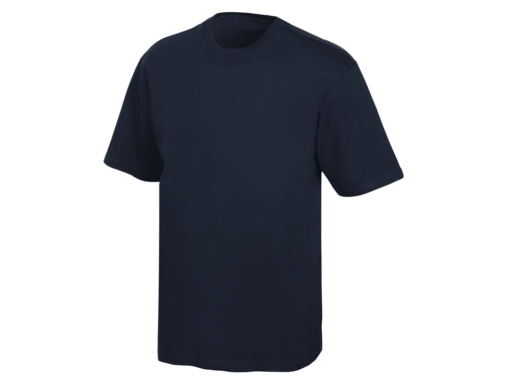 Футболка из френч терри Warsaw унисекс 220гр, темно-синий-6