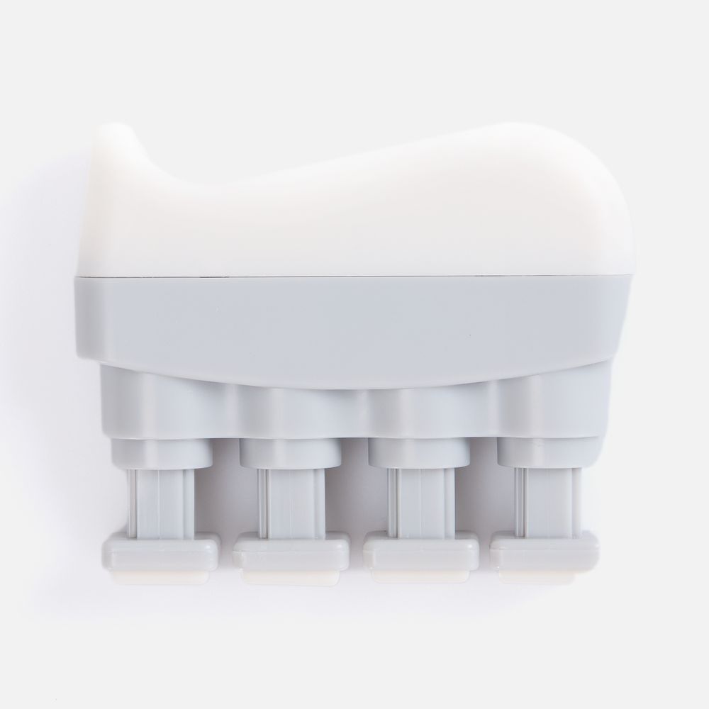 Эспандер кистевой FingerTap, серый с белым-1