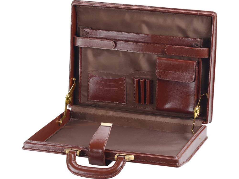 Портфель Эксперт S.Babila, коричневый-1