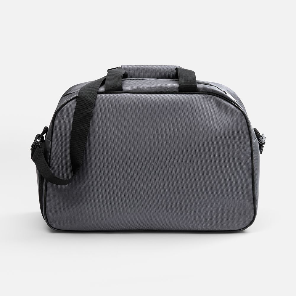 Спортивная сумка Atlantes, светло-серая с черным-3