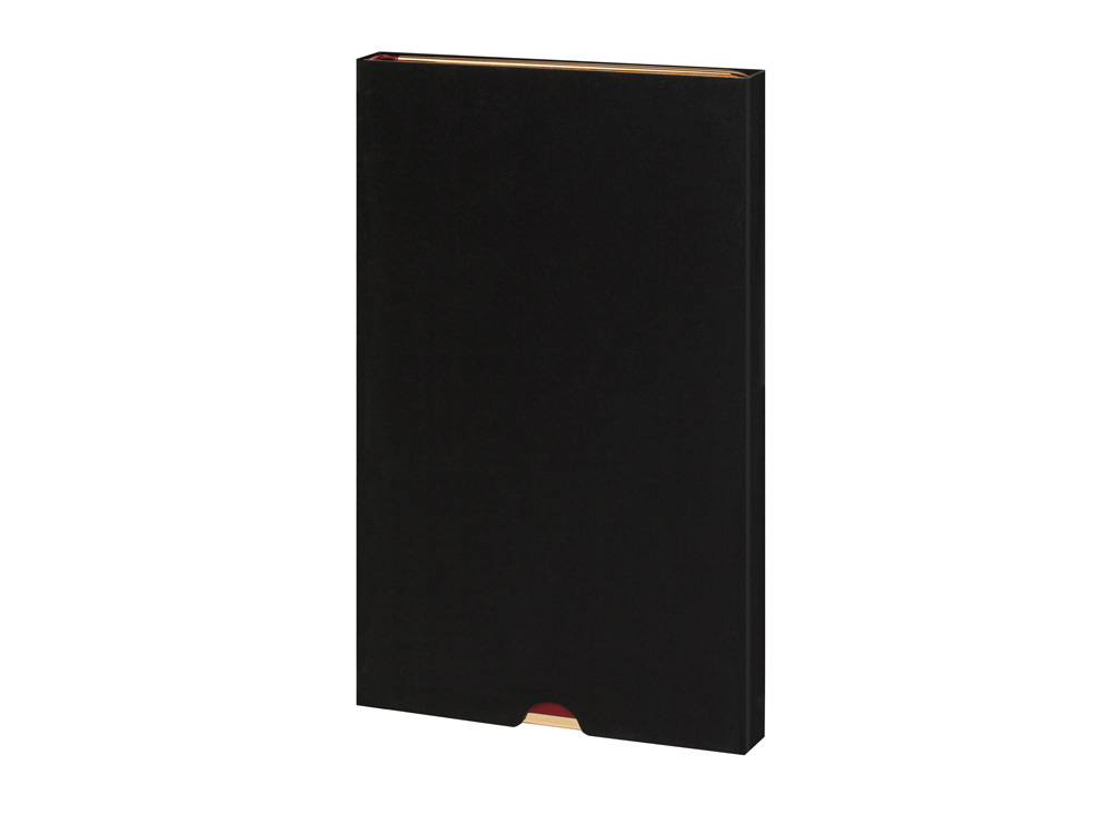 Ежедневник А5 недатированный Chelsea, синий (серебристый кант и срез)-5