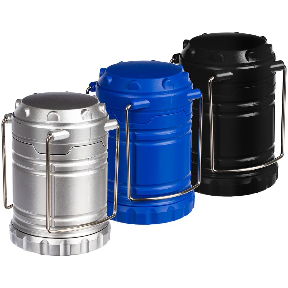 Кемпинговый фонарь Lindau, серебристый-3