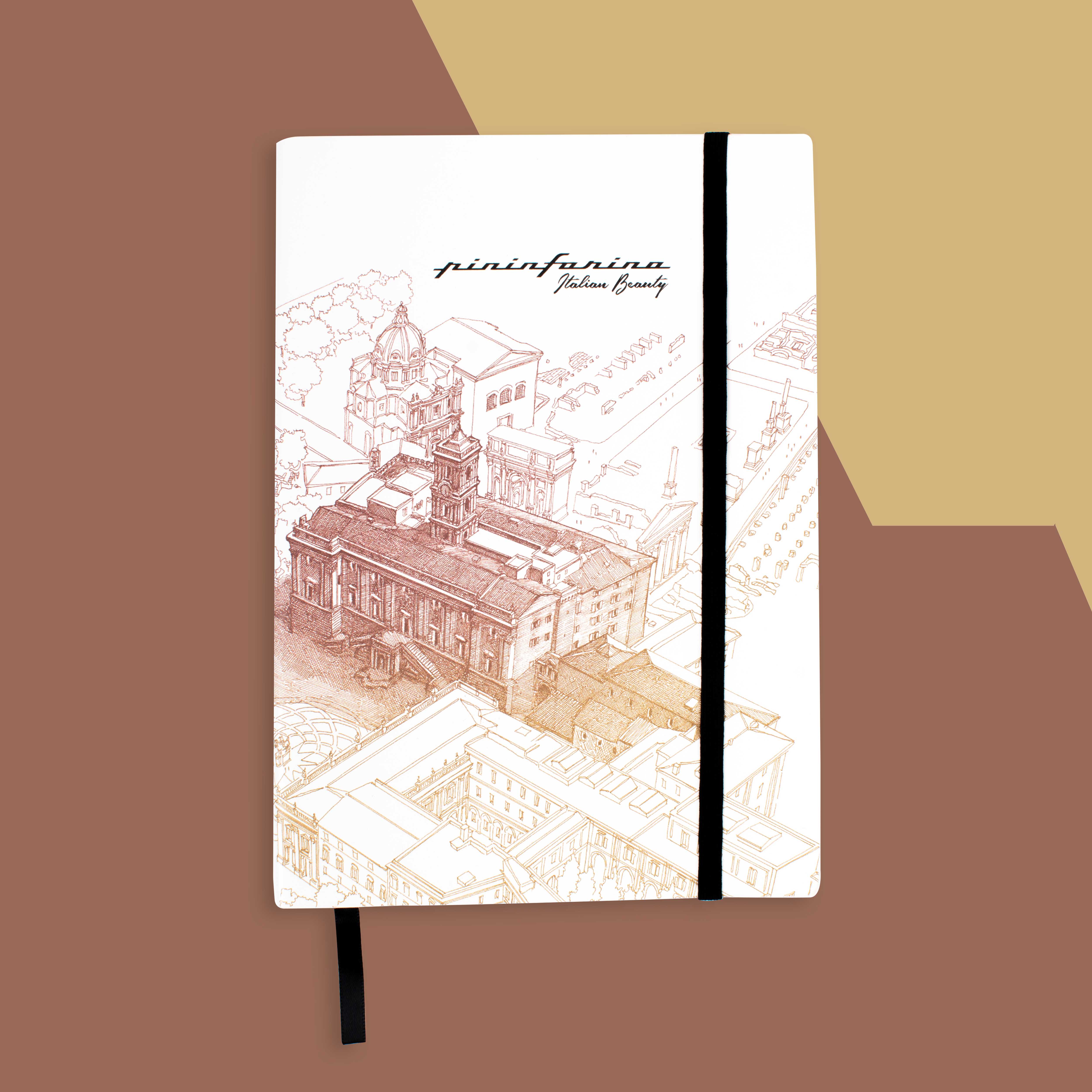 Тетрадь Pininfarina Stone Paper ITALIAN BEAUTY ROMA 14х21см каменная бумага, 64 листа, линованная-2