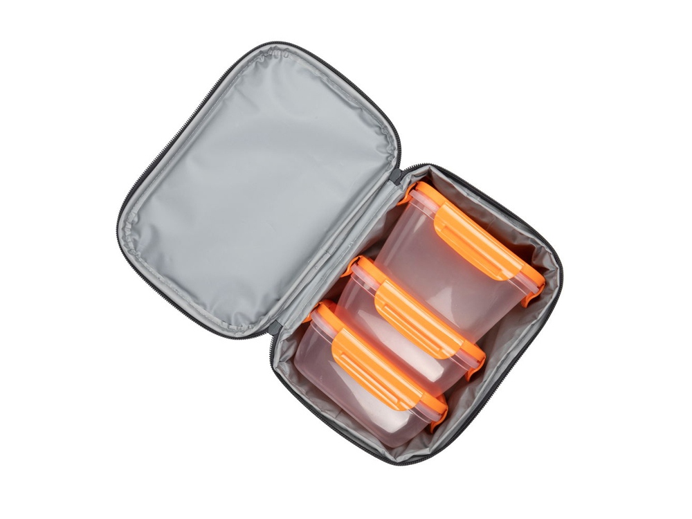 RESTO 5502 grey Изотермическая сумка для ланч боксов, 3.5 л, /12-11