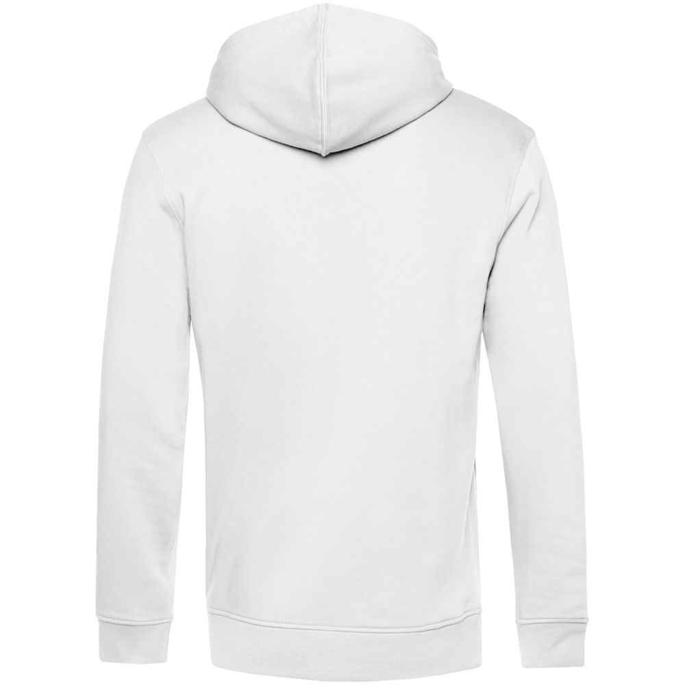 Толстовка с капюшоном унисекс BNC Inspire (Organic), белая-2