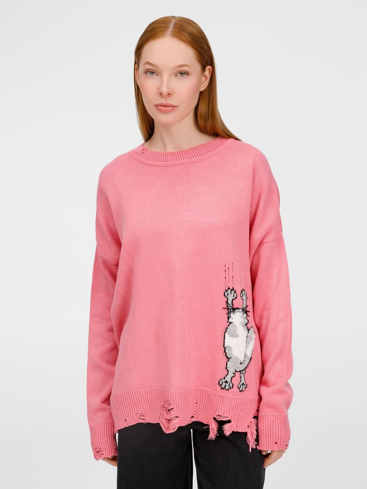 Джемпер Sharpick, розовый (фламинго)-1