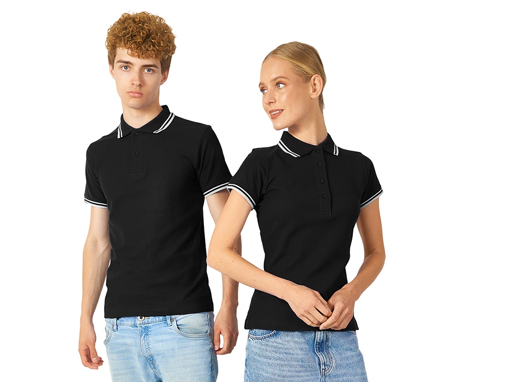 Рубашка поло Erie мужская, черный-4