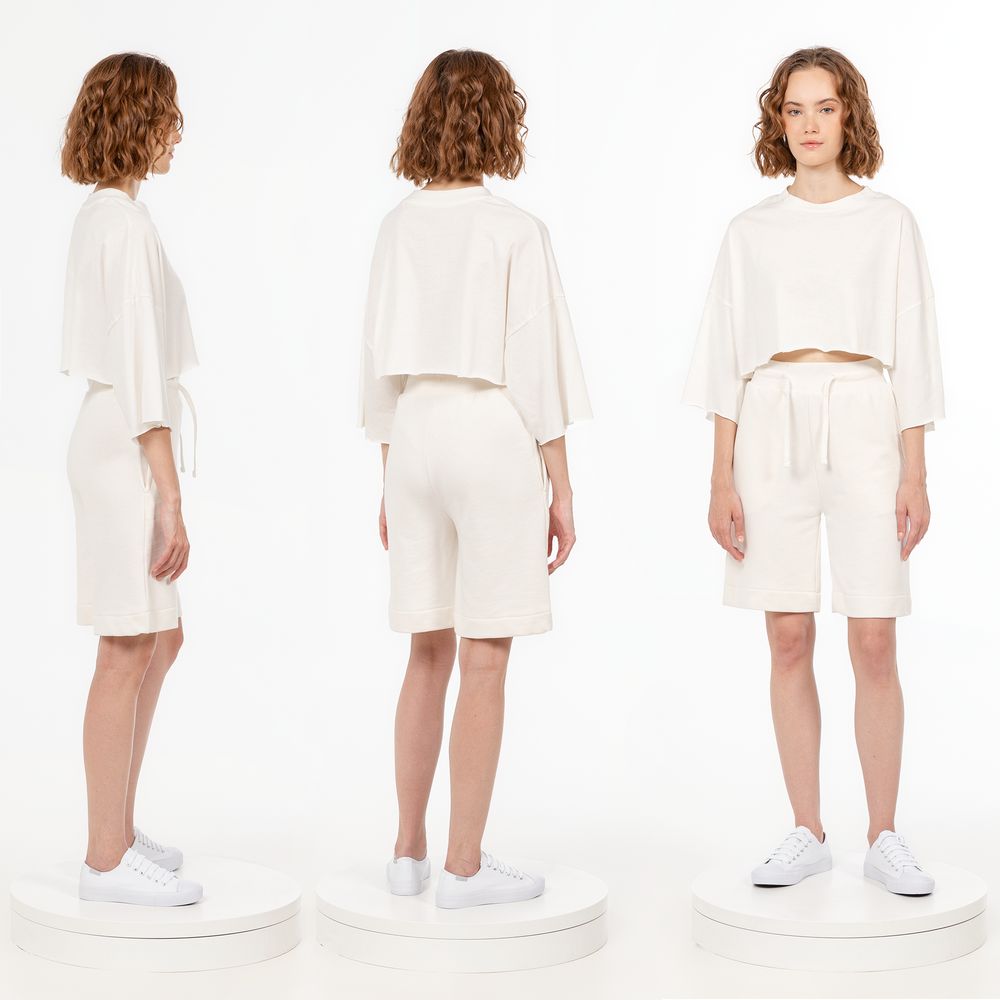 Шорты J3, молочно-белые-1