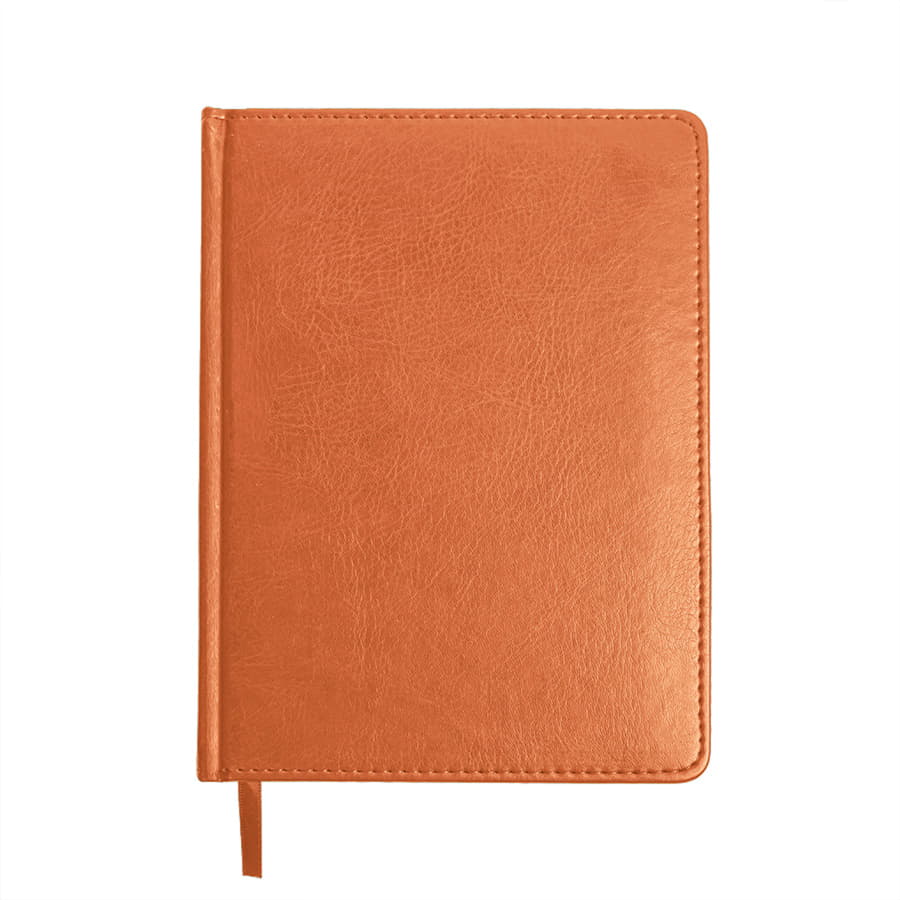 Ежедневник недатированный Joy, формат А5, в линейку, оранжевый-1