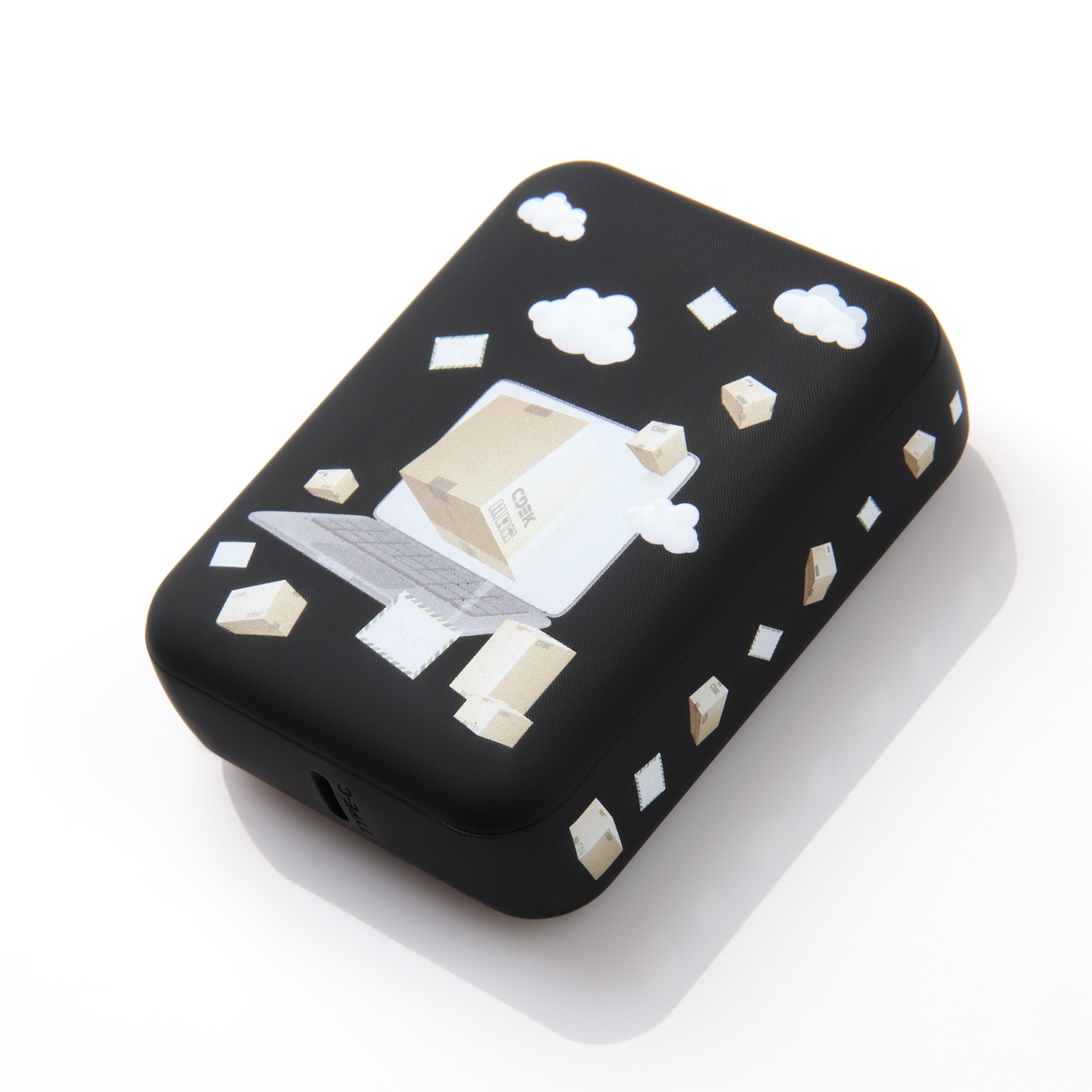 Внешний аккумулятор с функцией быстрой зарядки Formula 10000 mAh, черный-9