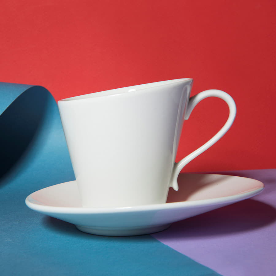 Чайная пара  "Восторг" в подарочной упаковке, белый-2