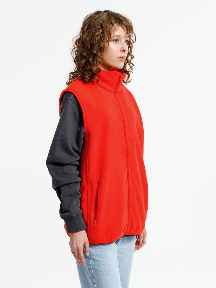 Жилет флисовый унисекс Nesse, красный-4