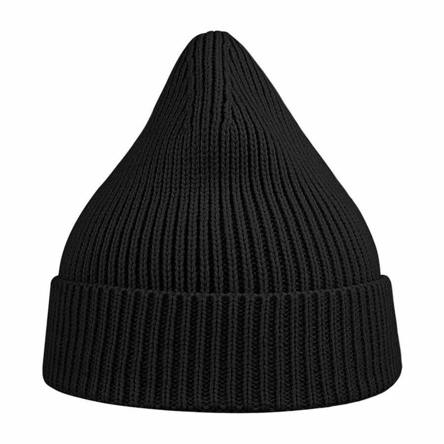 Шапка ANDY с отворотом, черный-1