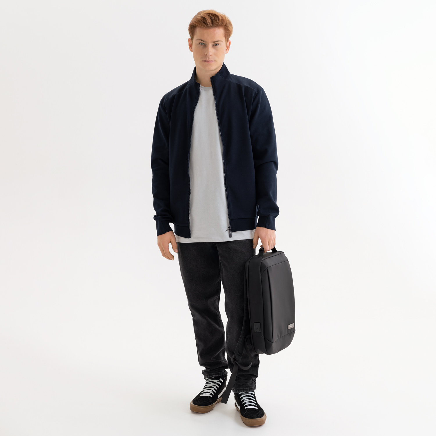 Бизнес рюкзак Bairon, черный-7