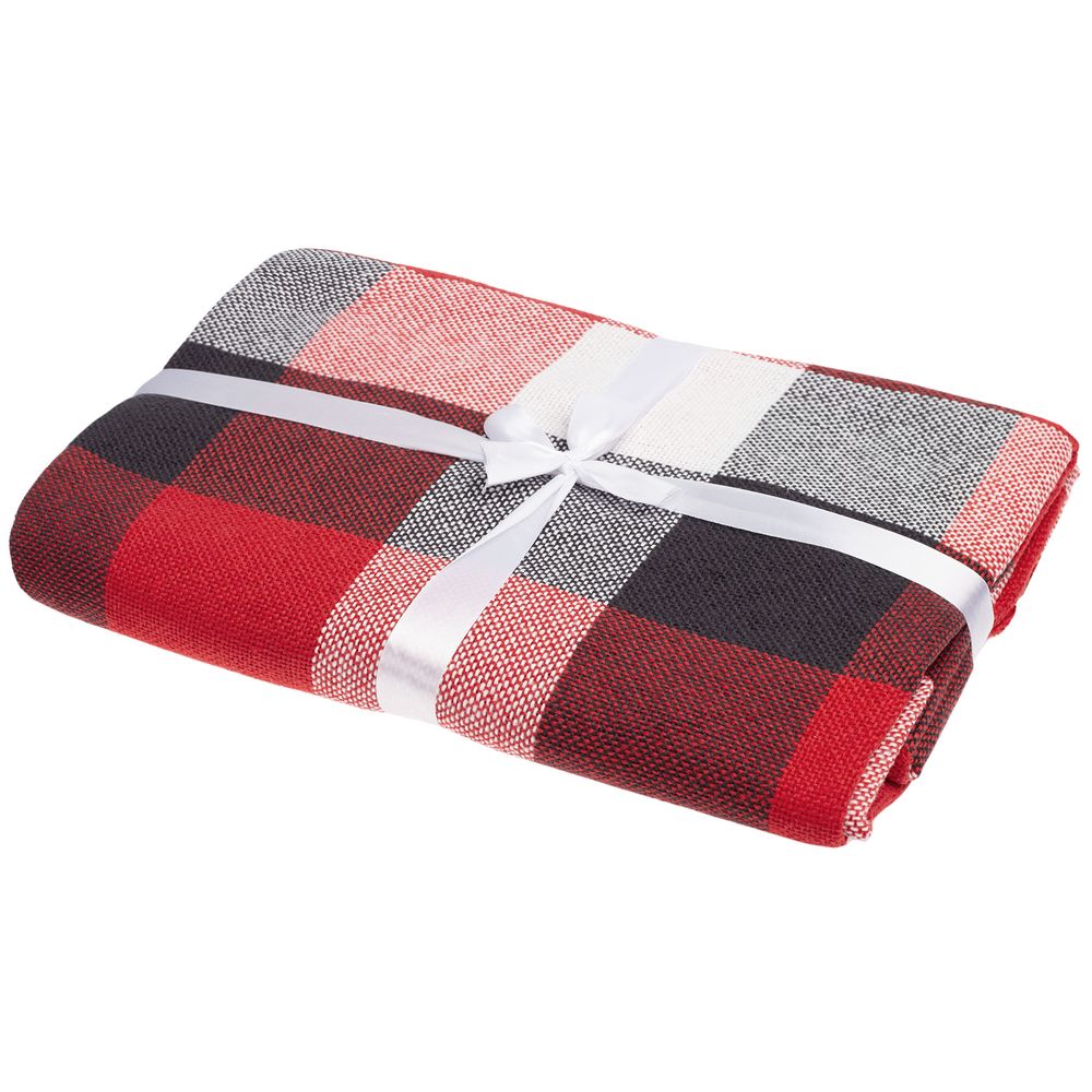 Плед London, красный-2