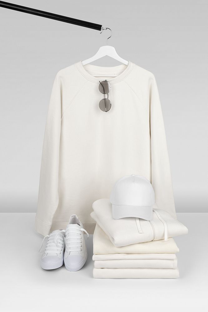 Свитшот унисекс S1, молочно-белый-7
