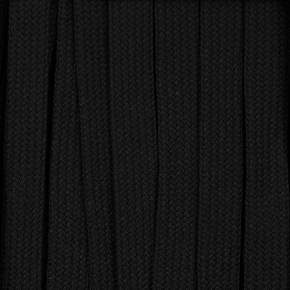 Плоский шнур Cord S, черный, 20 см-1