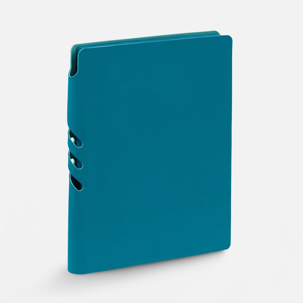 Ежедневник Flexpen Shall, недатированный, бирюзовый-0