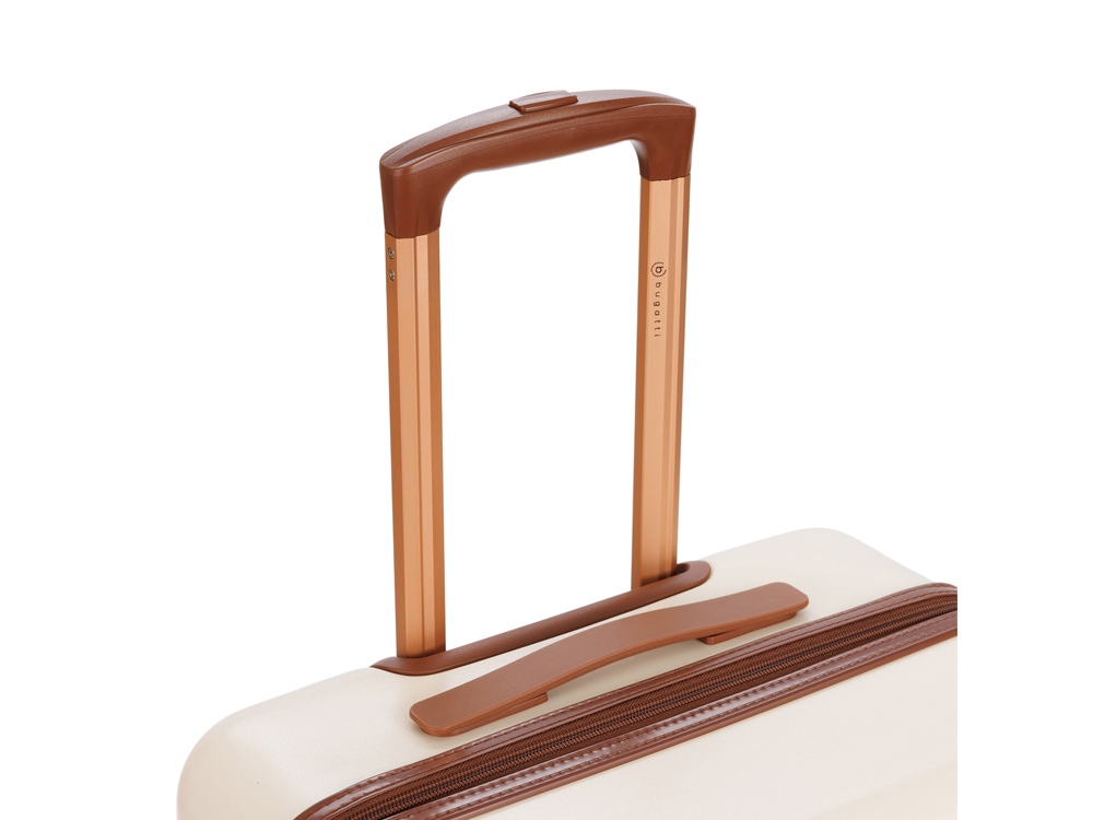 Чемодан BUGATTI Amelia, бежевый, поликарбонат / АБС-пластик, 32х22х53 см, 30 л-5