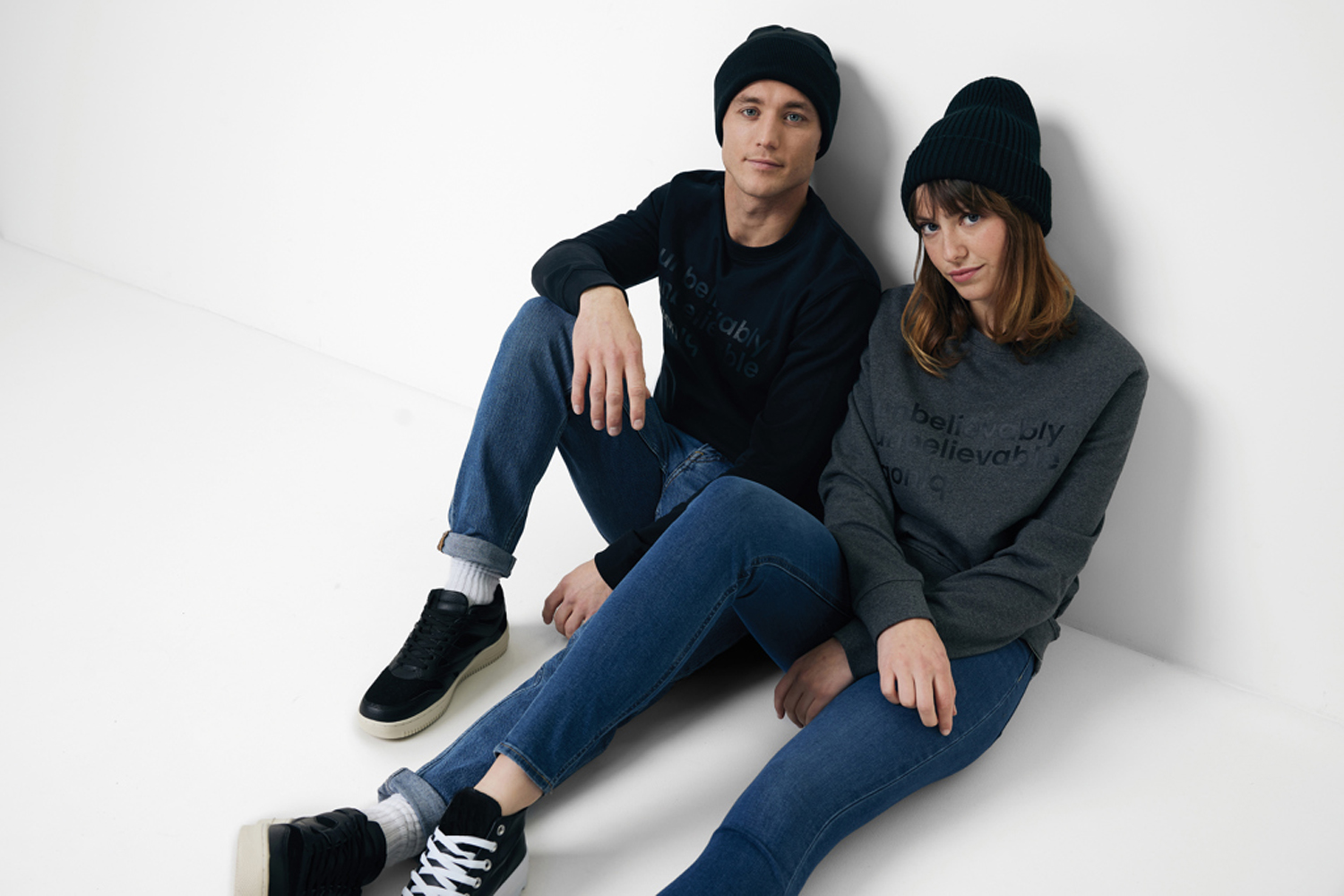 Свитшот Iqoniq Zion из переработанного хлопка, унисекс, 340 г/м²-7