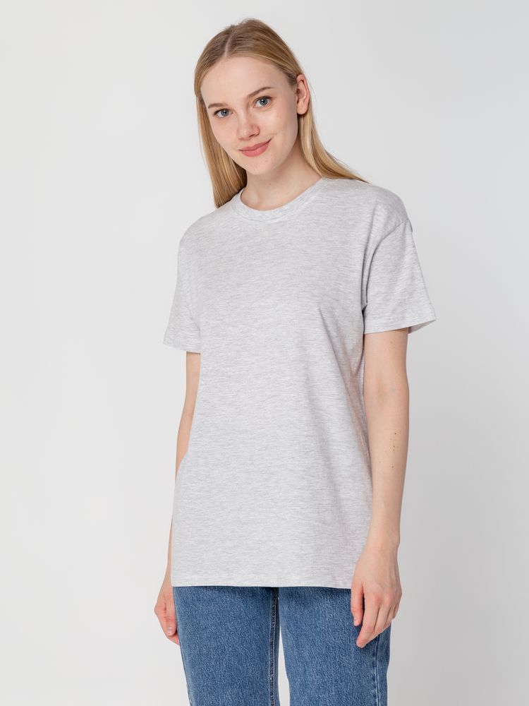 Футболка унисекс Regent 150, светло-серый меланж-8