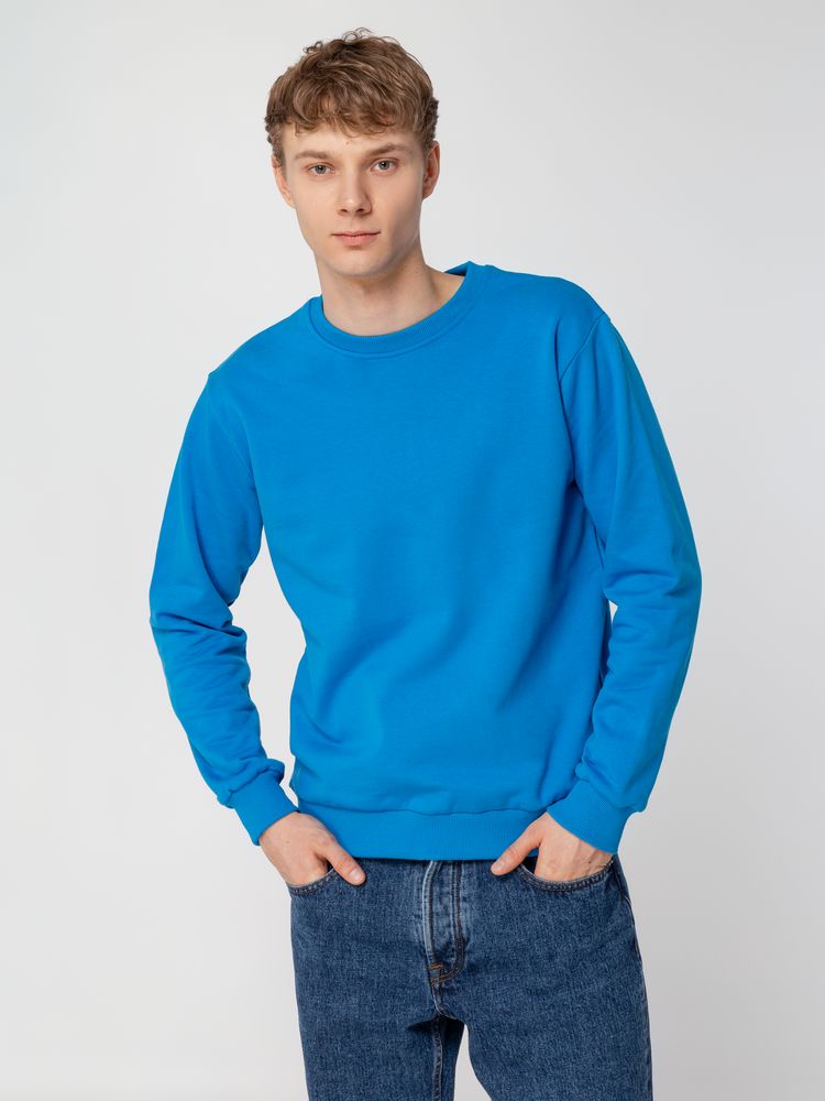 Толстовка Unit Toima Heavy, бирюзовая-6