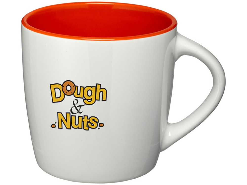 Керамическая чашка Aztec, белый/оранжевый-5