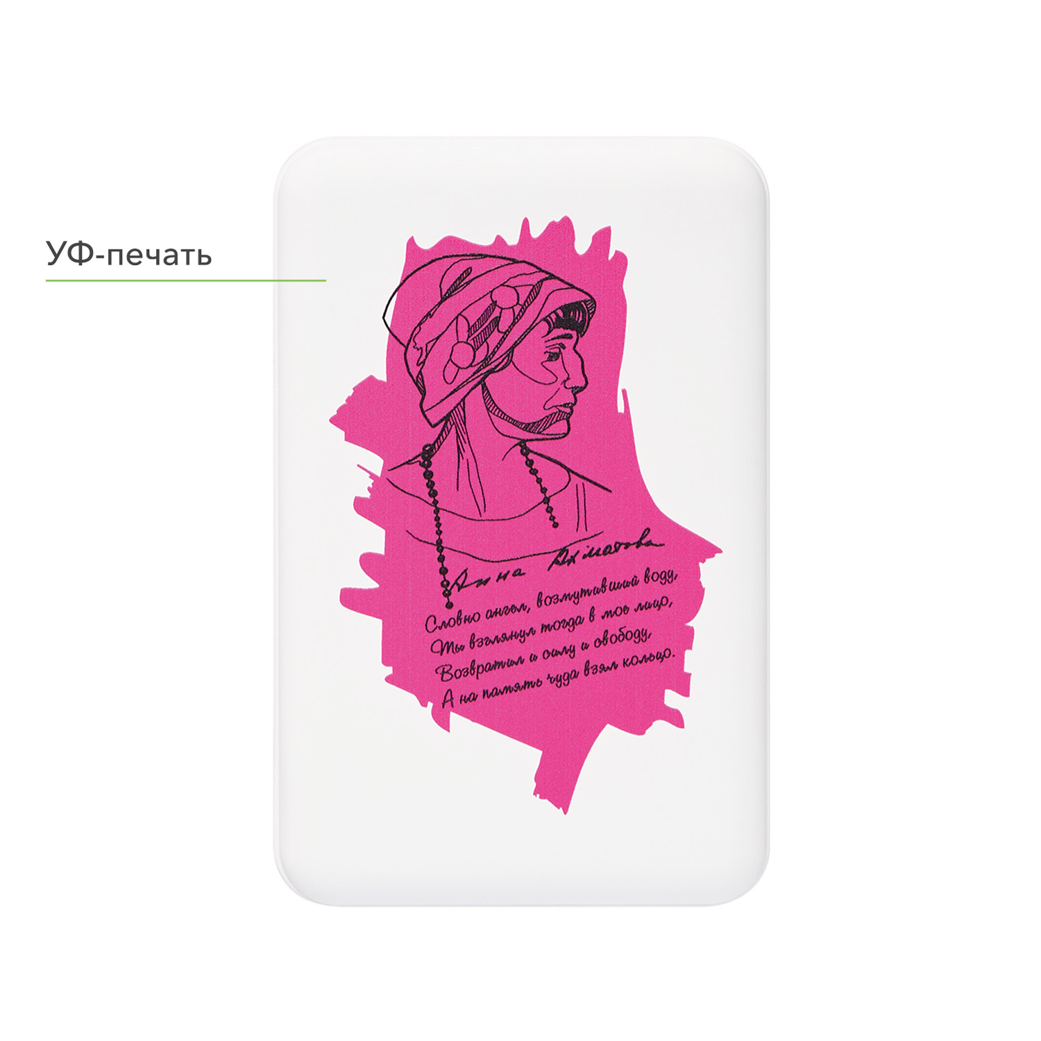 Внешний аккумулятор Ларго PD (Largo PD) 5000mAh с функцией беспроводной зарядки 15W, белый-11