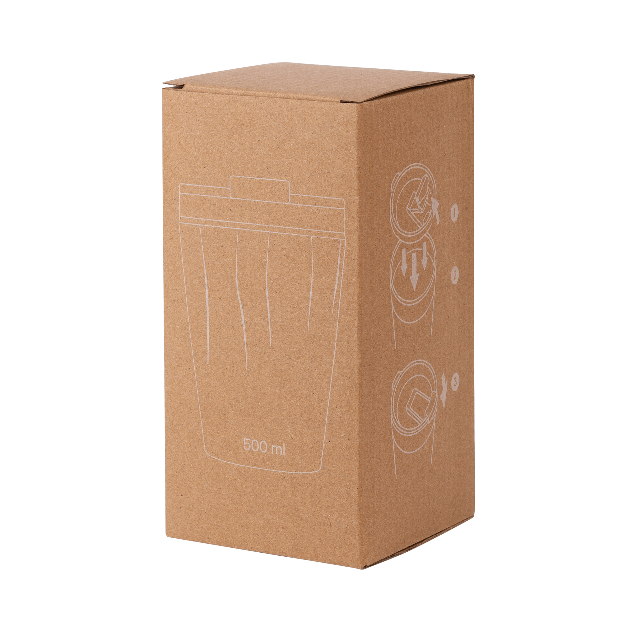 Термостакан "Calypso_Дракон" 500 мл, покрытие soft touch-3