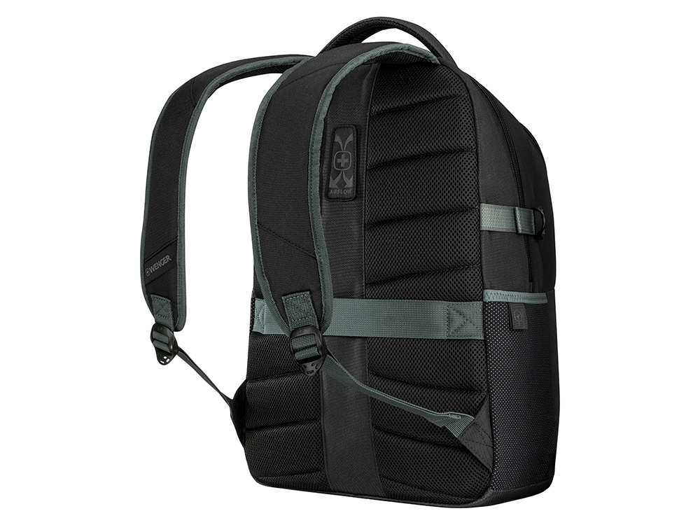 Рюкзак WENGER Ryde 16, черный, полиэстер, 32 x 21 x 47 см, 26 л-3