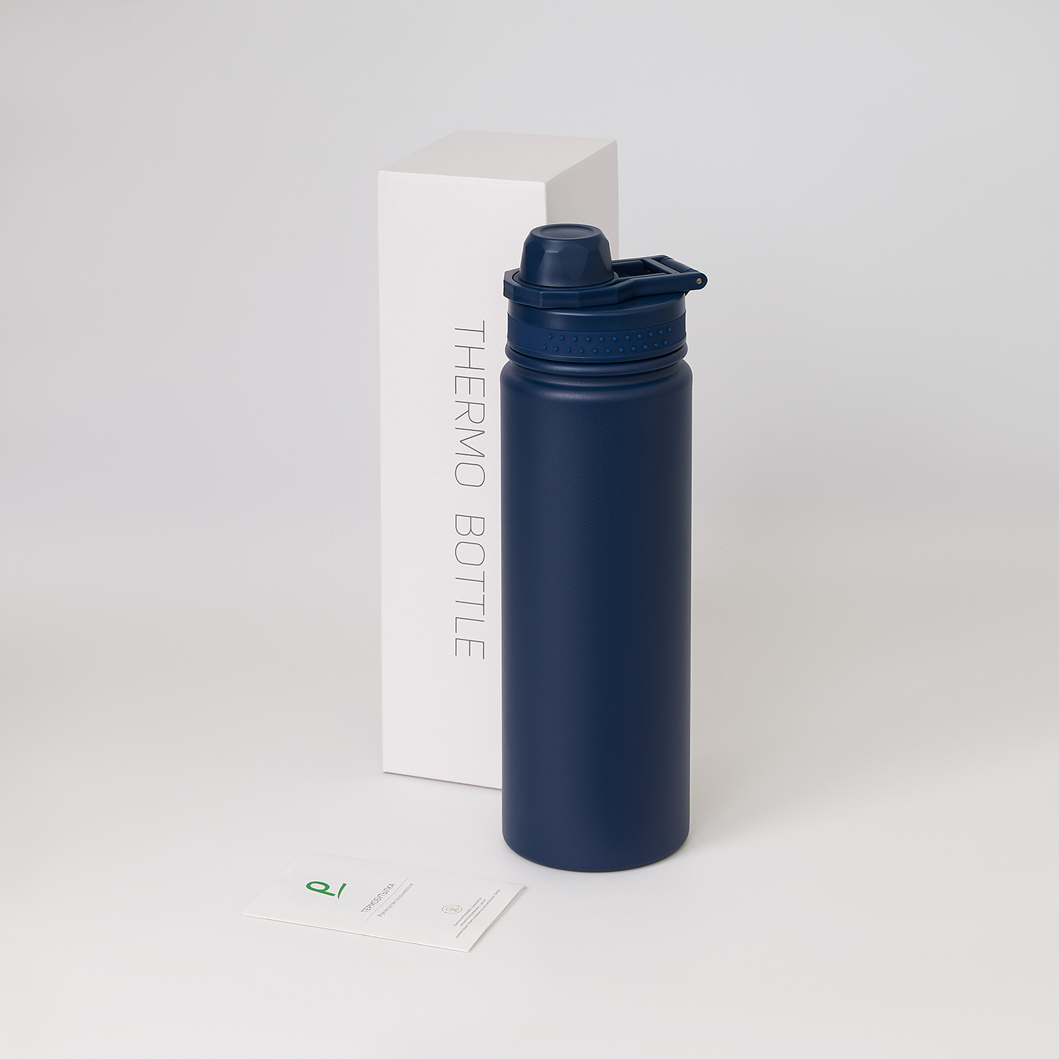 Термобутылка вакуумная герметичная Савона, серая-11