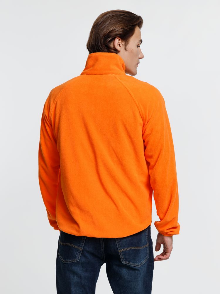 Куртка флисовая унисекс Fliska, оранжевая-3