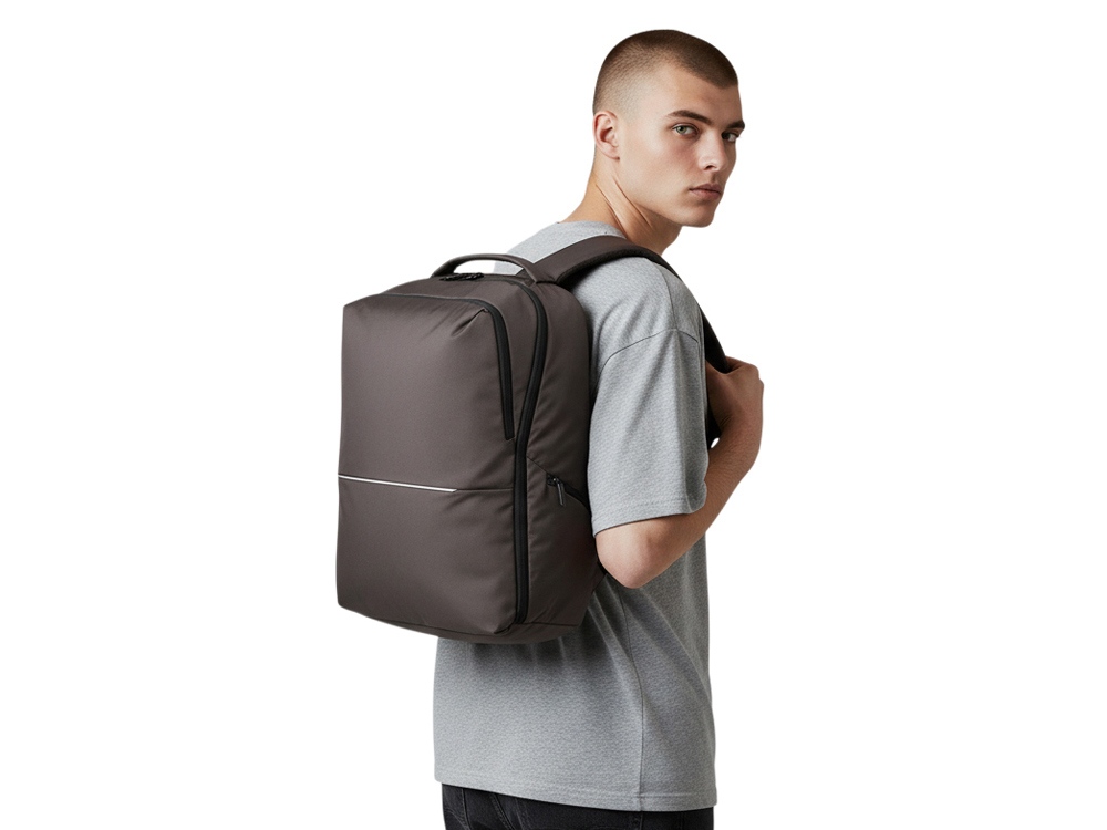 Рюкзак Samy для ноутбука 15.6, серый-12