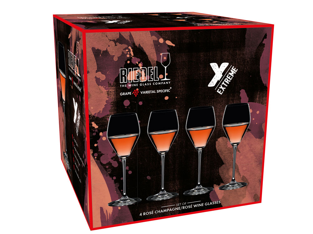 Набор бокалов Champagne Rose, 322мл. Riedel, 4шт-2