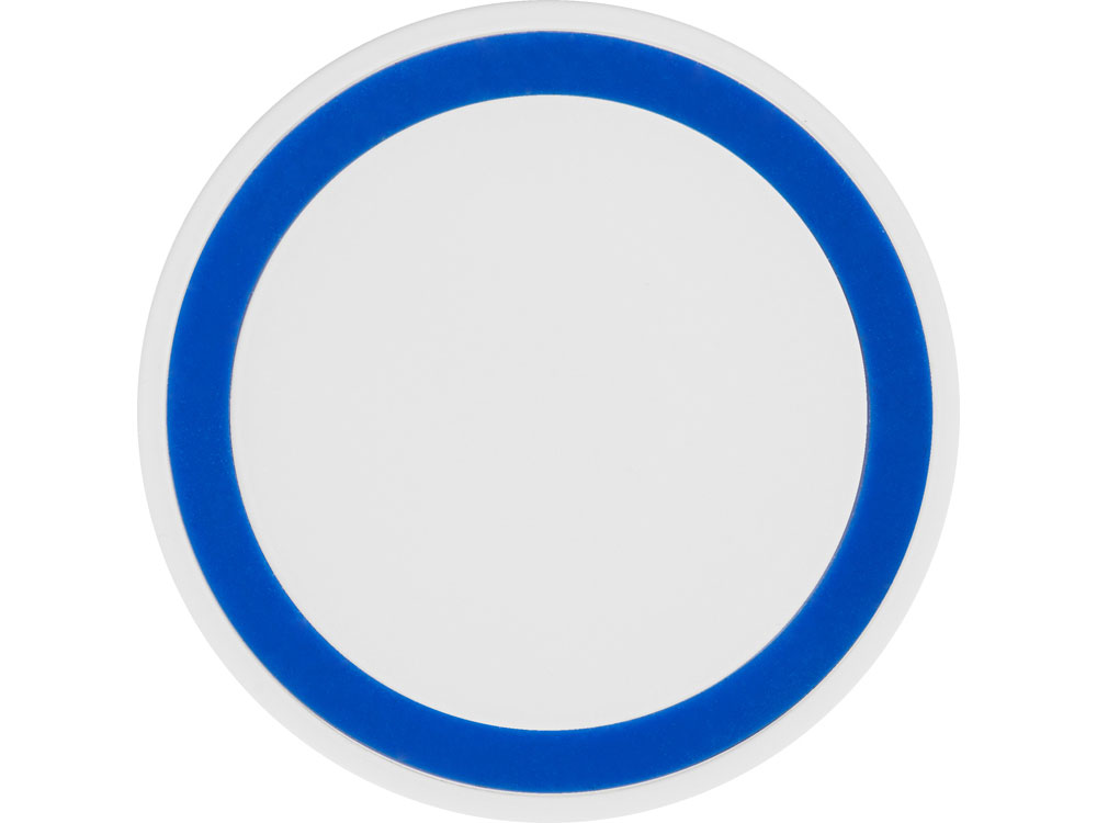 Беспроводное зарядное устройство Dot, 5 Вт, белый/синий-3