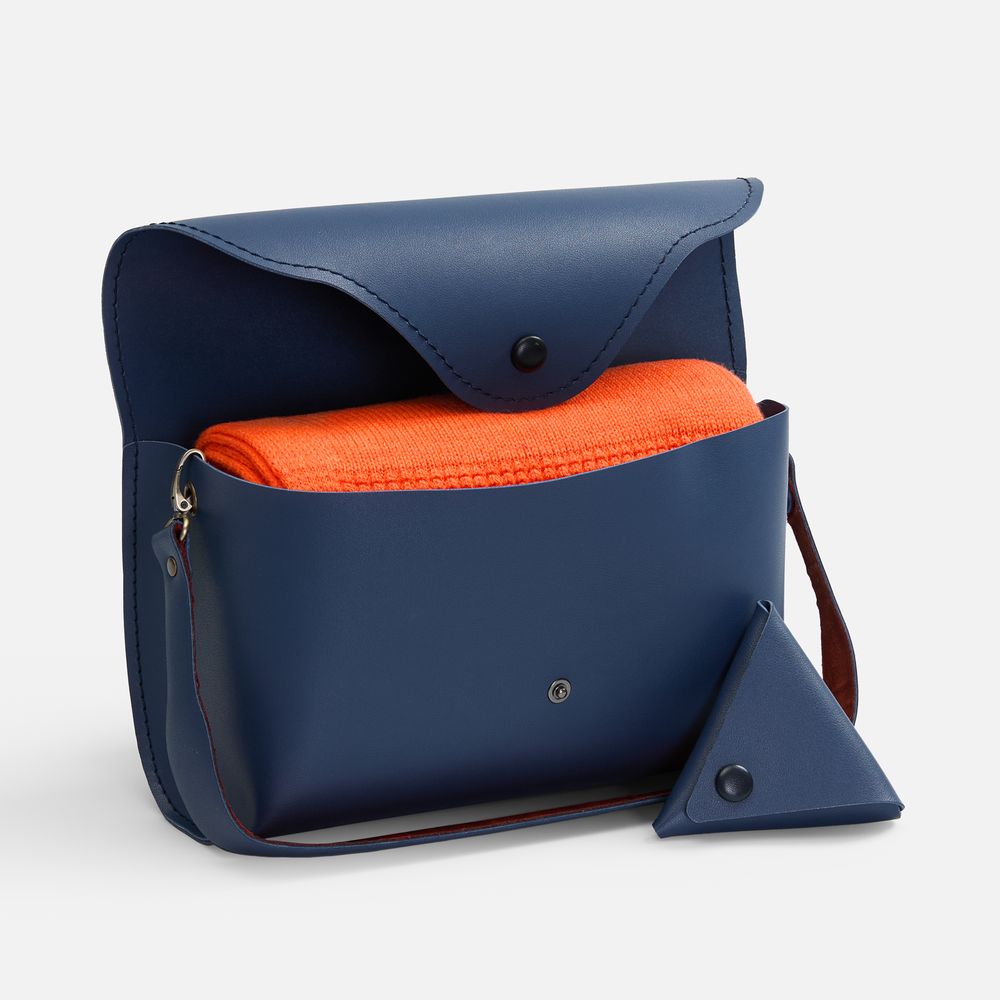 Плед Voyage в кофре, оранжевый-0