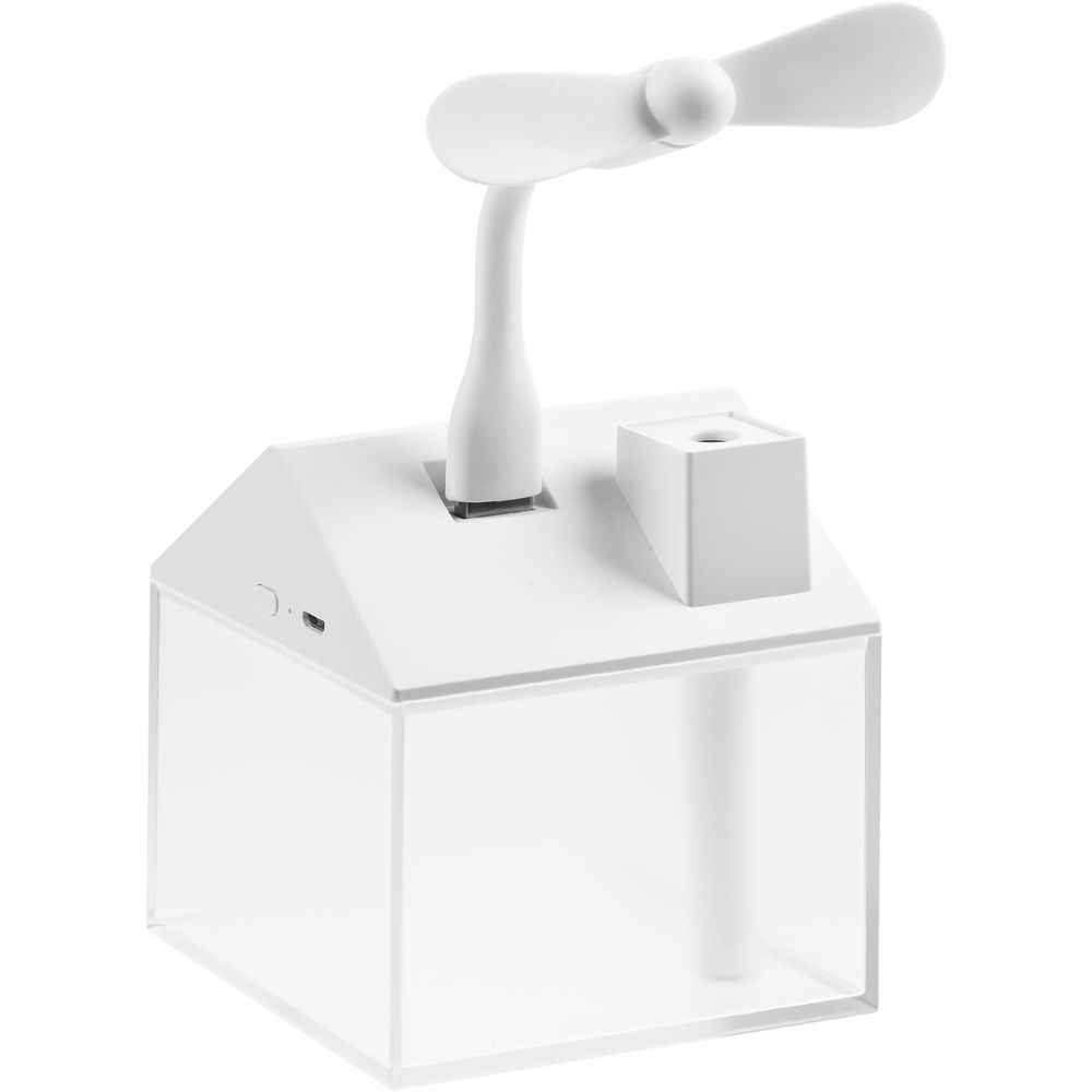 Настольный увлажнитель Arioso с вентилятором и лампой, белый-1