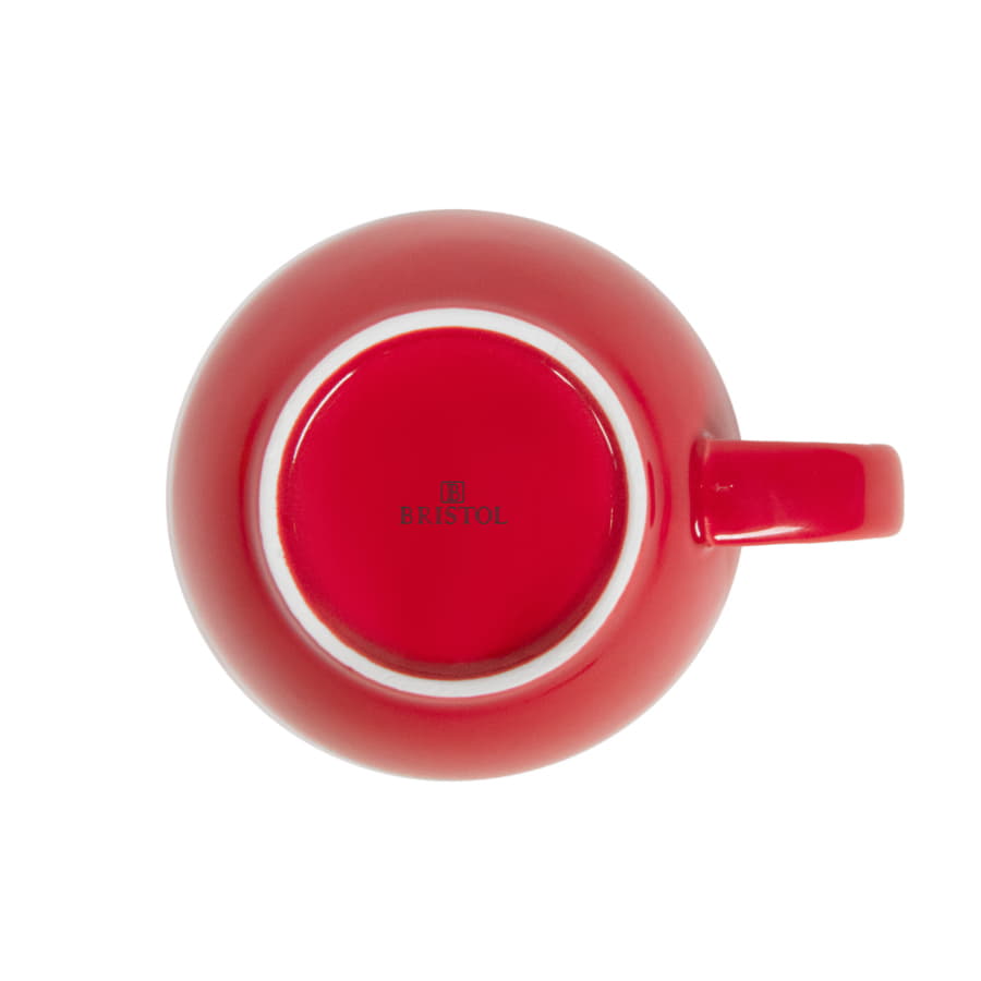 Чайная/кофейная пара CAPPUCCINO, ярко-красный-5