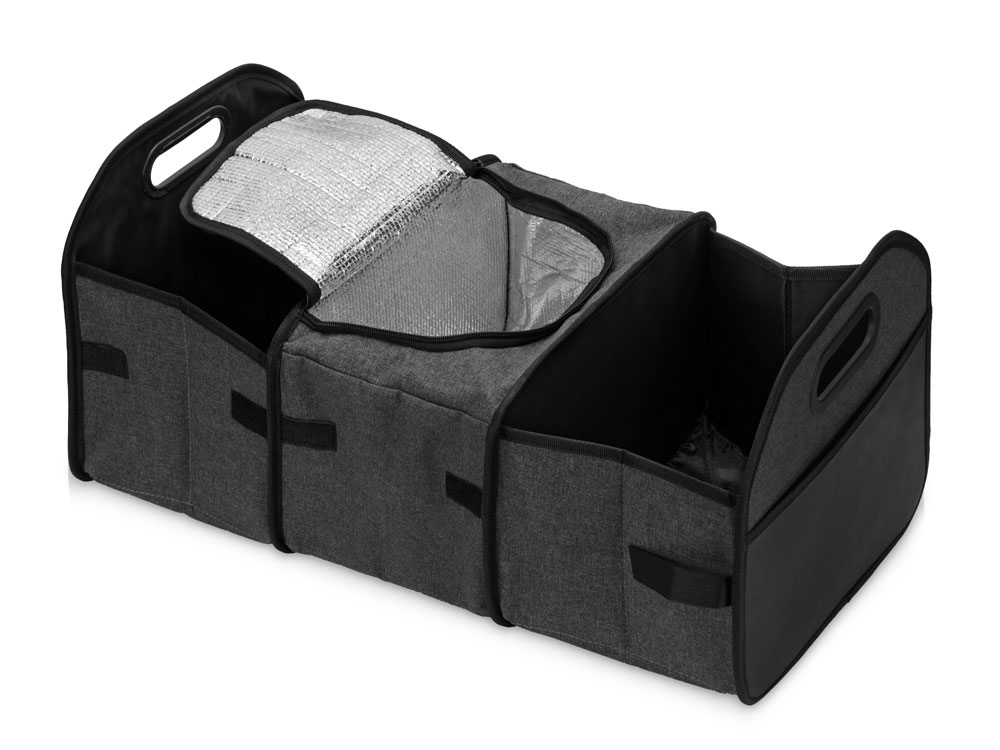 Органайзер автомобильный складной Harmony, темно-серый-4