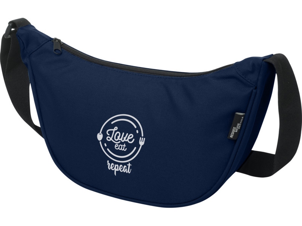 Byron поясная сумка из переработанных материалов объемом 1,5 л - Нейви-4