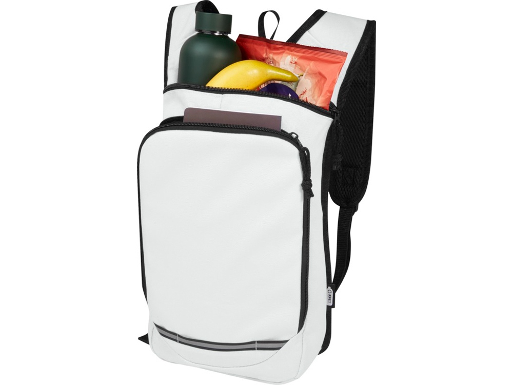 Рюкзак для прогулок Trails объемом 6,5 л, изготовленный из переработанного ПЭТ по стандарту GRS, белый-3