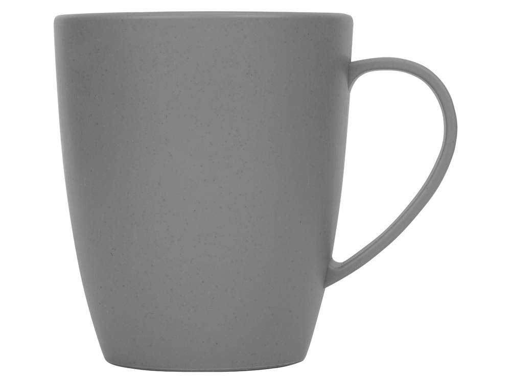 Кружка из пшеничного волокна Morning, 400 мл, серый-1