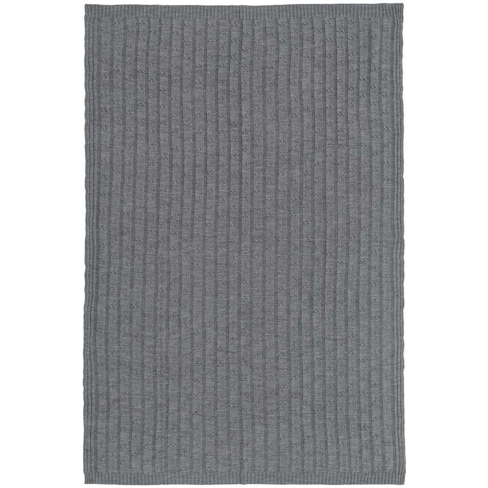 Плед Trenza, серый-4