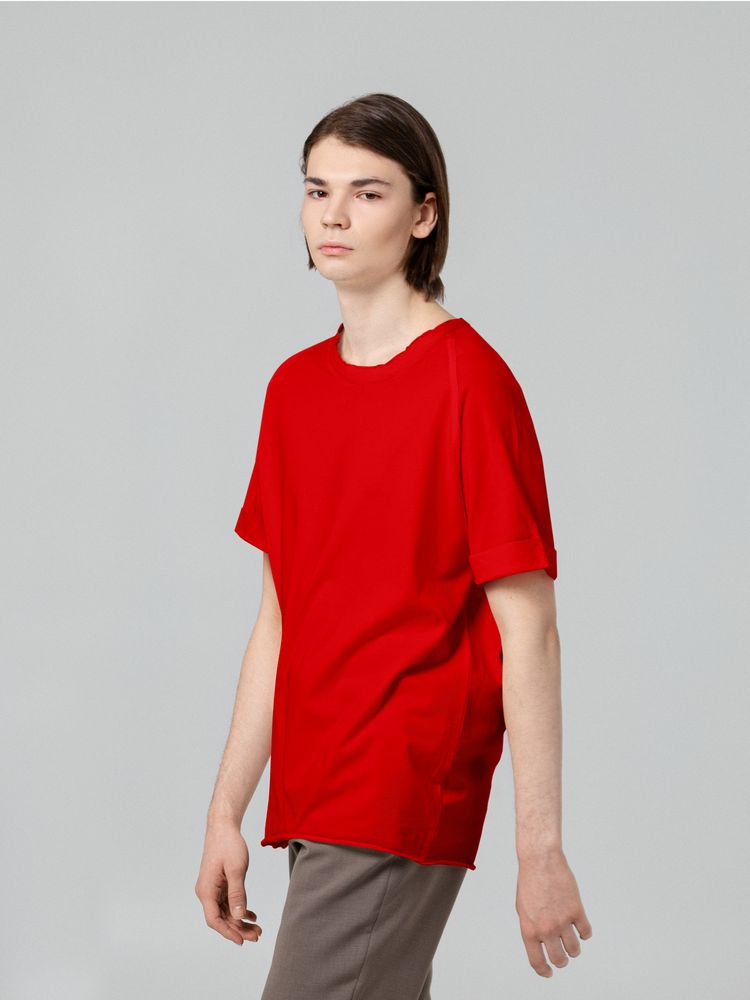 Футболка унисекс Vozduh 1.0, красная-2