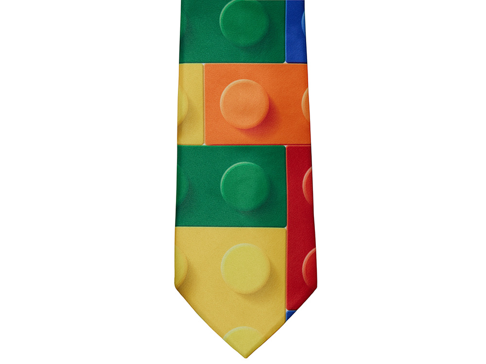 Галстук с возможностью полноцветной печати-21