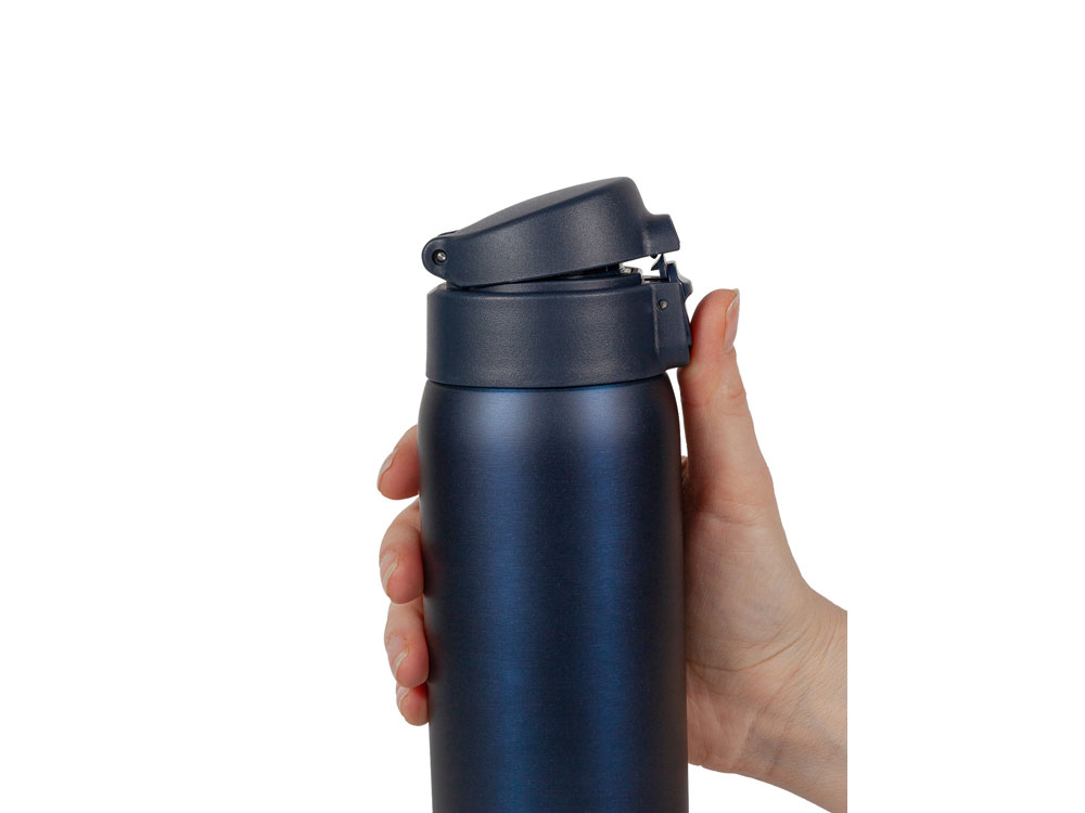 Термокружка Relaxika 701, 480 мл, синий-11